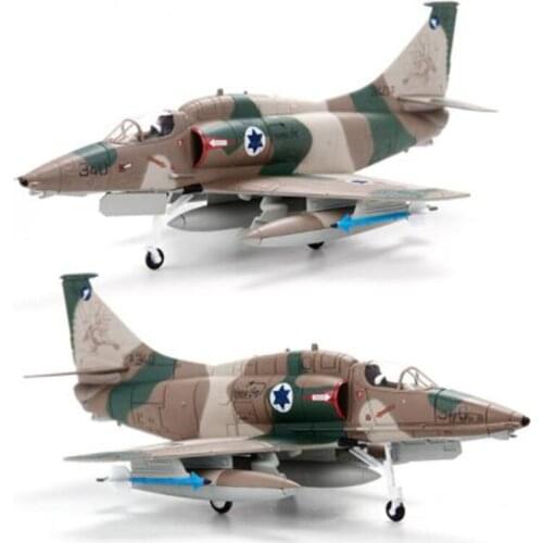 1/72 Scale U.S. Fighter Aircraft Navy Army Cruise Missile A-4 Skyhawk Fighter Airplane Models Adult Children Toy for Displayshow