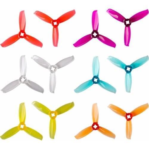 10pairs / 20pcs GEMFAN 3028 PC Propeller 3 inch Paddle CW CCW Props for FPV Drone Quadcopter Multicopter