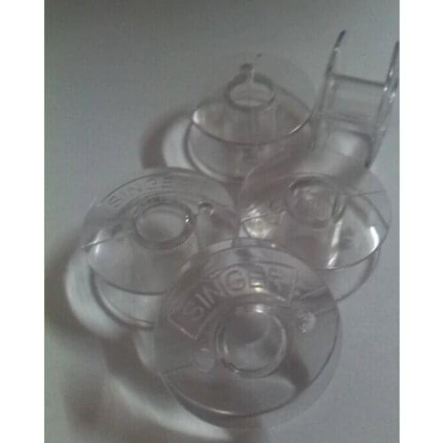 10PCS#172336 Singer style Class 66 Plastic Bobbin (10 Pack) Sewing machine bobbins AA7244