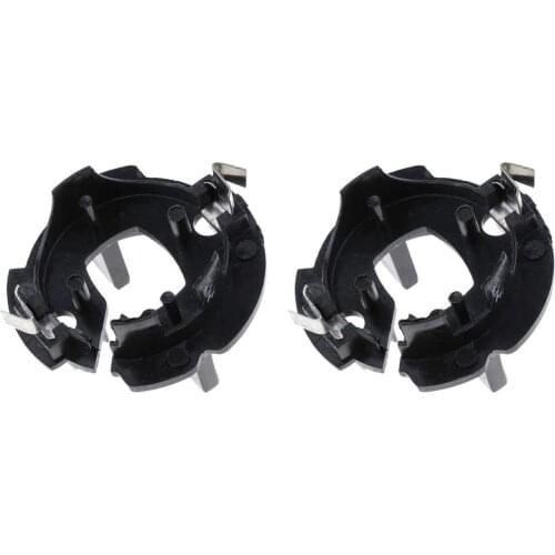 2pcs Auto LED Headlight Bulbs Holders Retainers Led Bulb Holder for Audi A3 8P 2003-2008
