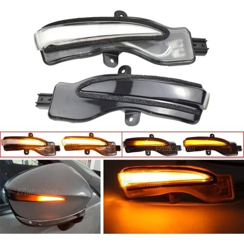 2 pieces LED Light Dynamic Turn Signal Side Mirror Blinker Indicator For Mazda CX-3 CX3 2016-2018 CX-4 CX-5 CX5 2016 2016.5