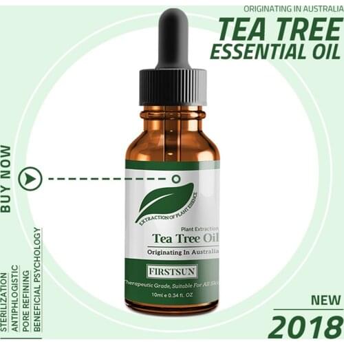 Pure Moisturizing Essential Oils Organic Tea Tree Essential Oil Petroleum Control Fade Acne Scar Removal Cystic Blackhead