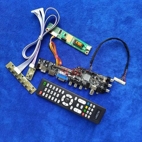 Digital DVB 1440*900 KIT AV VGA USB HDMI-compatible Controller Board 30Pin LVDS 1CCFL For CLAA154WP04A/CLAA154WP05A/CLAA154WP05N