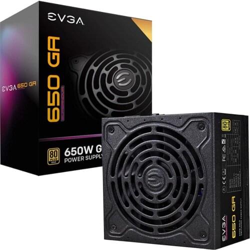 EVGA SuperNOVA 650 Ga 80 Plus Gold 650W Fully Modular ECO Mode with Dbb Fan Compact 150mm Size Power Supply