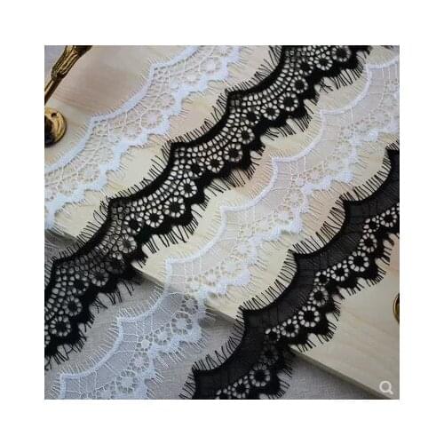 European American Quality Must-have Eyelash Lace Accessories Wide 5CM Handmade Diy Dress Curtain Fabric