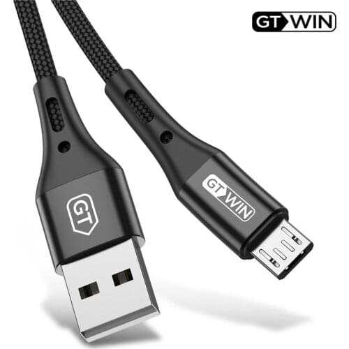 GTWIN 3A Micro USB Cable Fast Charging Micro USB Data Cable Cord For Xiaomi Android Mobile Phone Charger Wire 0.5m 1m 2m 3m