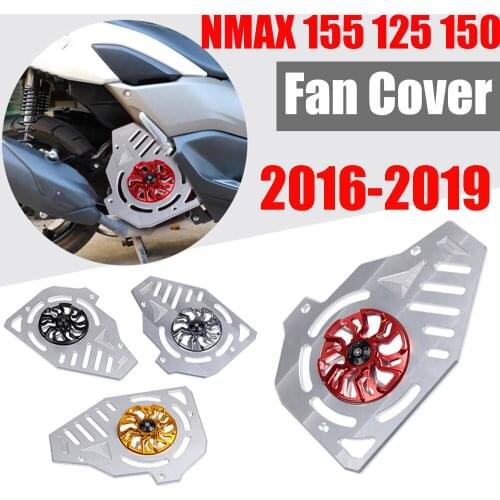 Motorcycle Radiator Cover Rotate Fan Cover Guard Grille Protector For YAMAHA NMAX 155 NMAX 125 150 NMAX155 NMAX125 2016-2019