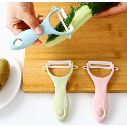 Vegetable Fruit Ceramics Peeler Parer Julienne Cutter Multifunction Chopper Carrot Cucumber Peeler Kitchen Tools Gadgets