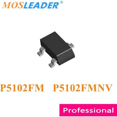 Mosleader P5102FM P5102FMNV SOT23 3000PCS P5102 P5102F P-Channel 20V 2.8A 3.5A Made in China High quality