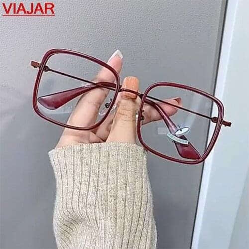 Anti Blue Light Glasses Womens Men Square Fashion Gaming Glasses Computer Radiation Protection Optical Eyeglasses Eyewear Frame