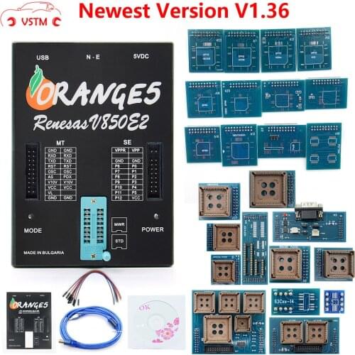 OEM Orange 5 v1.36 Programmer OEM orange5 With Full Adapter orange5 programmer High Quality Orange 5