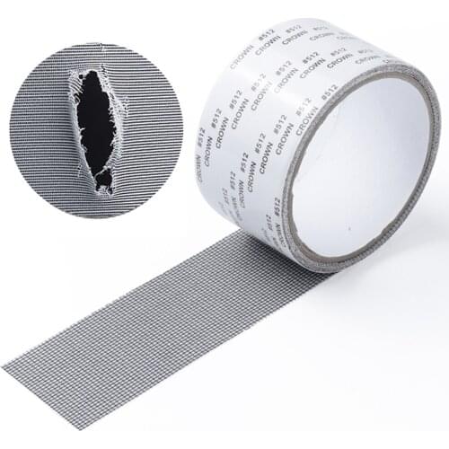 Grey Screen Window Screen Net Adhesive Anti-mosquito Fly Bug Insect Mesh Window Door Mosquito Repair Patch Stickers Tools