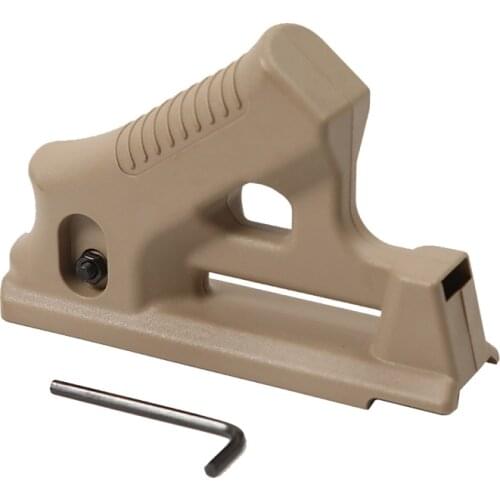 Tactical 20mm Picatinny Rail Paintball Airsoft Rvg Style Front Vertical Grip For Airsoft BB Air Gun 1913 Rail Polymer Grip