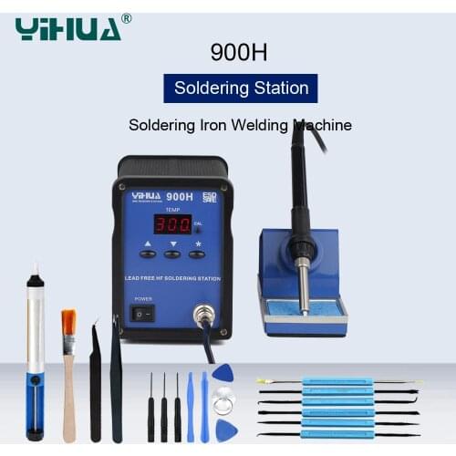 YIHUA 900H Thermostat Soldering Iron Digital Soldering Station Lead Free High Frequency Welding Platform Eddy Current Heating