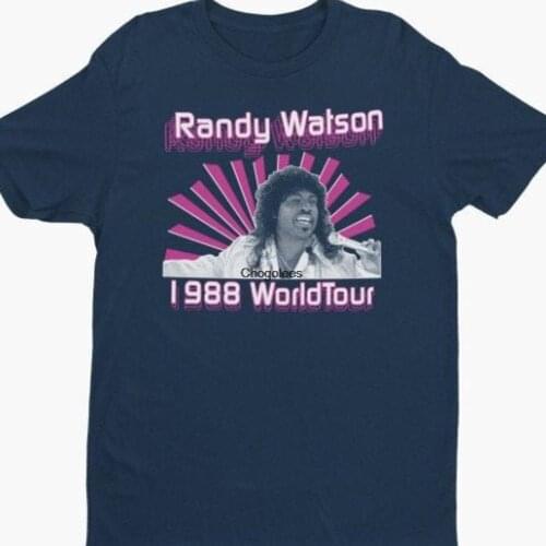 RANDY WATSON 1988 World Tour 80s movie hit mcdowells soul glo 80s comedy movie funny tee