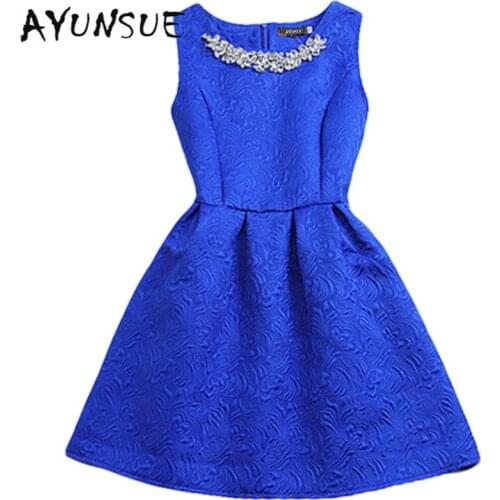 2020 Fashion Brand O-neck Sleeveless Vestidos Solid Ball Grown Women Dress Elegant Women Vestido Slim Bottoming Dresses 6 Colors