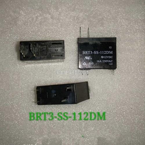 10pcs/lot Relay BRT3-SS-112DM 115F-1A-6P-12V