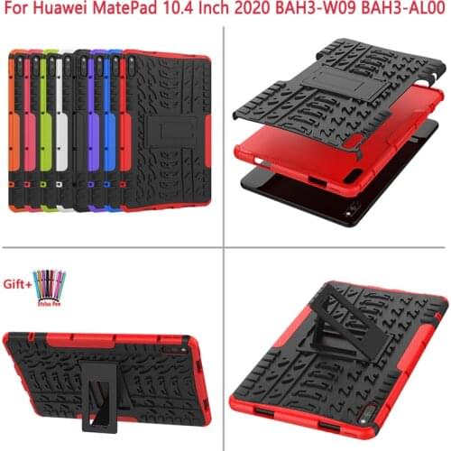 Tablet Case For Huawei MatePad 10.4 Inch 2020 BAH3-W09 BAH3-AL00 Hybrid Armour Stand PC TPU Holder Cover For Matepad 10.4'' Case