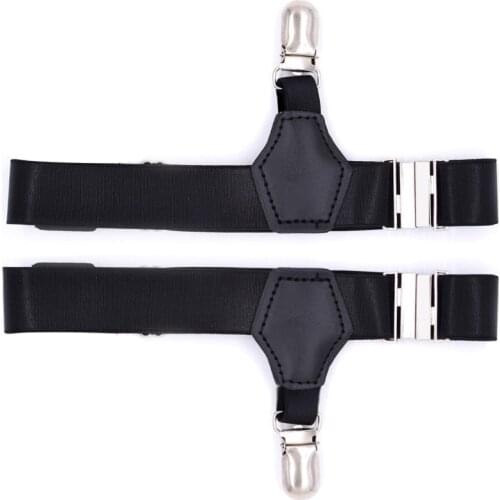 Elastic Men Women Sock Suspenders Garter Hold Up Braces Double Grip Adjustable