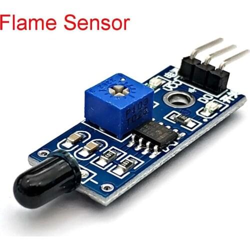 IR Flame Sensor Module Detector Smartsense for Temperature Detecting Suitable for Arduino