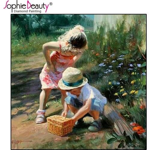 Sophie Beauty Full Diy Diamond Painting Cross Stitch Childhood Good Times Mosaic Handmade Embroidery Home Decro Handcrafts Kits