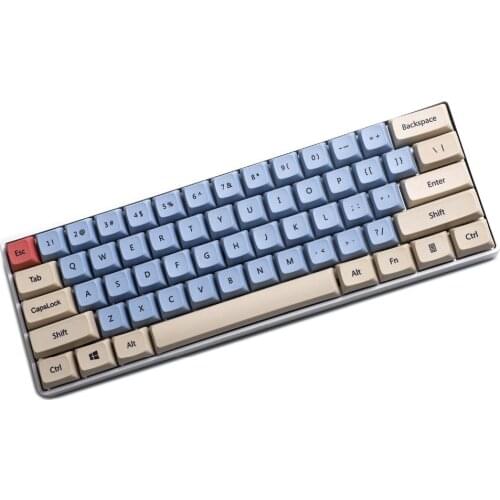 XDA Poker Profile Mz Sublimation PBT Keycaps For Cherry Mx Switch Mechanical Gaming Keyboard Frosted Touch Feel Keycaps