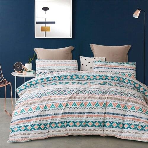 3D Bonenjoy Simlple Bedding Set Pure Bed Linen Sets Bohemia Style Juego De Cama Adults Duvet Cover Set With Pillowcase