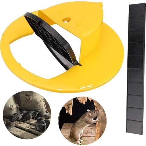 Smart Mouse Rat Trap Plastic Reusable Flip And Slide Bucket Lid Multi Catch Reset Mousetrap Door Style Household Tool
