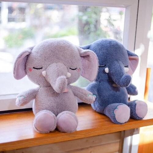 28-65cm Cute Rabbit Bear Elephant Plush Stuffed Animal Toy Office Nap With Children Gift