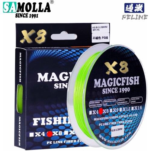 2021 X8 Fishing Line Linha Multifilamento Pe Trenzado Braided 8 Strands Accesorios Mar A La Carpe Linha De Pesca Hilo Trenzado