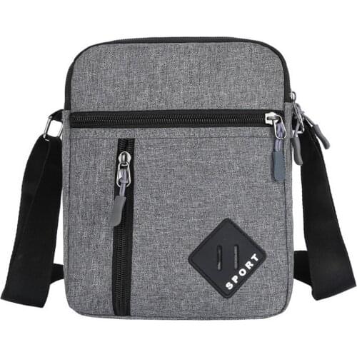 2021 Mens Messenger Bag Crossbody Shoulder Bags Men Small Sling Pack For Work Business Waterproof Oxford Packs Satchel Purse