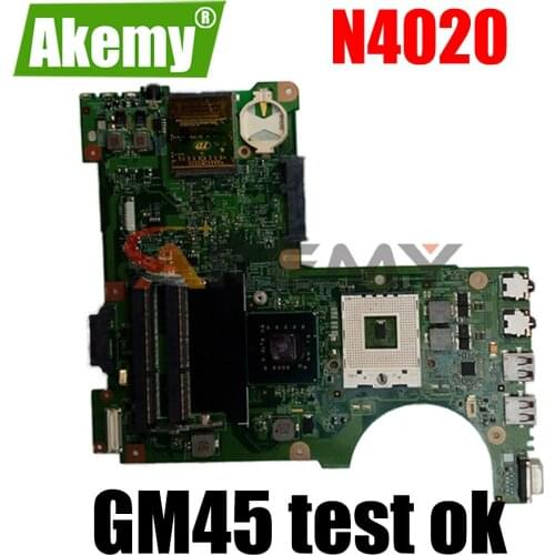 Original Laptop motherboard For Dell Inspiron N4020 Mainboard CN-086G4M 086G4M 09275-1 48.4EK06.011 GM45