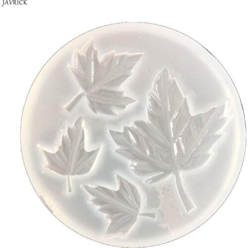 Handmade Maple Leaf Pendant DIY Silicone Molds Resin Casting Craft Mould Jewelry Making Tools Art Crafts