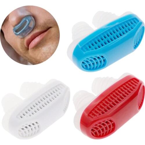 Sleeping Anti Schnarchen Nase Clip Silicone Magnetic Anti Snoring Nose Clips Breathing Stop Snore Apnea Antisnoring Clip Device