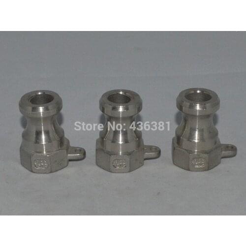 1/2 inch Type A Camlock Coupling Homebrew Pipe Fitting Quick Connect Hydraulic Hose Couplings 1/2" Female -Retail and Wholesale