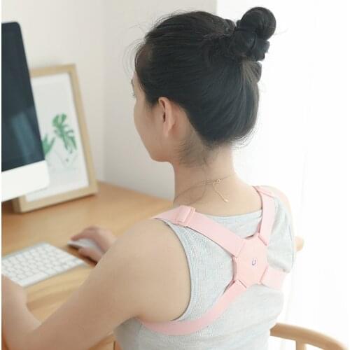 Vibrator Smart Posture Corrector Intelligent Vibration Reminder Adjustable Brace Straightener Correction Trainer Back Support