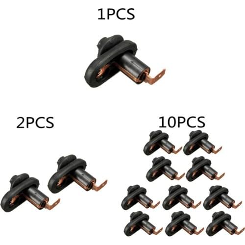 High Quality 1 to 10PCS Door Light Switch 2015 Universal Car Vehicle Interior Light Lamp Switch Button Black Durable #276937
