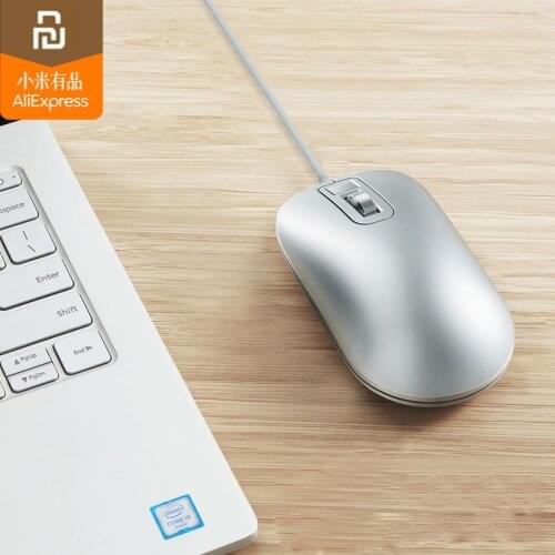 Youpin Jessis J1 Smart 125Hz 8G Safe fingerprint Mouse Portable Goodbye Password Fast Recognition High quality mouse hot