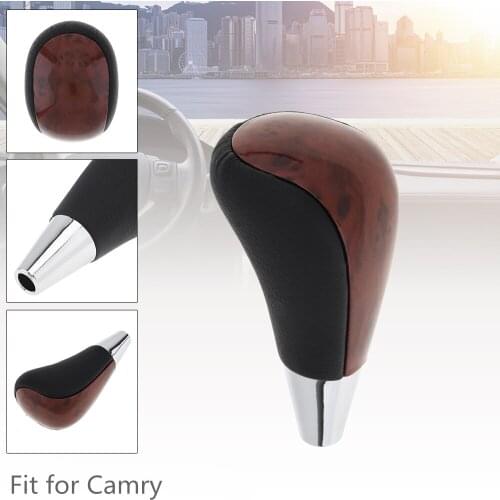 Grain Car Automatic Transmission Gear Shift Shifter Lever Knob Car Accessories for Corolla Camry HARRIER Land