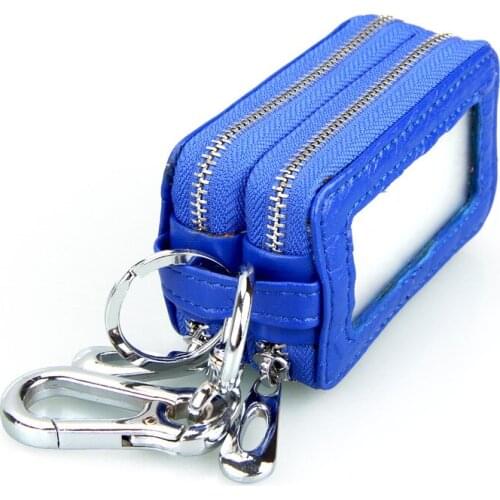 Genuine Leather Car Key Wallets Women Key Holder Organizer Men Keys Bag Mens Key Case Casual Purse Top Layer Cowhide Pouch