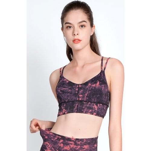 Women Sports Bra Push Up Crop Top Female Fitness Gym Bra Hollow Breathable Top Sexy Running Yoga Bra Athletic Sportswear-40