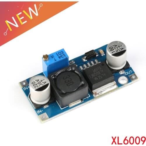1Pcs XL6009 DC Adjustable Step Up Boost Power Converter Module Replace Power Supply Module Dc-dc Boost Converter