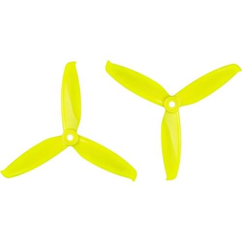 12pcs Gemfan Flash 3052 3.0x5.2 PC 3 Bades Propeller 5mm Mounting Hole For 1306-1806 Motor RC Toy Quadcopter Blue Red Pink