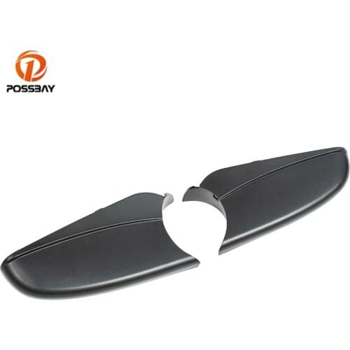 2Pcs Rear View Mirror Cover Holders Black Door Mirror Housing Base Guard Plate Exterior Parts for Vauxhall Astra MK5 2004-2008