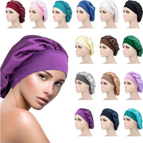 20pc Night Sleep Hats For Women Womens Hat Woman Sleeping Caps Durags Ladies Shower Cap Durag Head Cover Hair Accessories