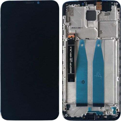 6.2" Original LCD Display for Meizu X8 Meizu X 8 LCD Display Touch Screen Digitizer Panel Sensor Replacement Assembly with Frame