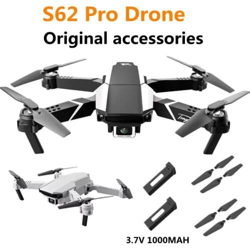 S62 Pro Drone Battery 3.7V 1000mAh / Propeller Maple Leaf / S62 Drone Spare Parts Original Accessories Flying 15 Minute