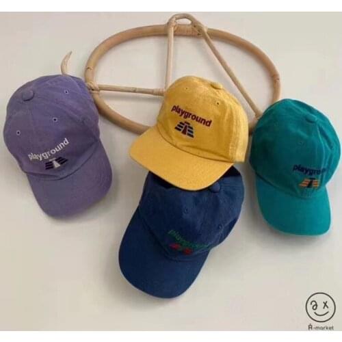 Brand womens cotton baseball caps Korean style wild casual personality fashion sweet Japanese trendy male caps adjustable Visor