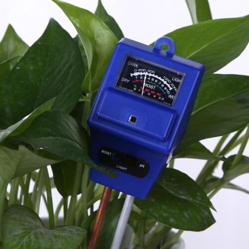 Digital Tester 3 in1 Soil Moisture Sunlight PH Meter Tester for Plants Flowers Acidity Moisture Measurement Garden Tool