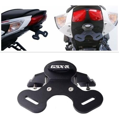 For Suzuki GSXR600 GSXR750 11-20 Motorcycle License Plate Holder License Bracket Tail Tidy